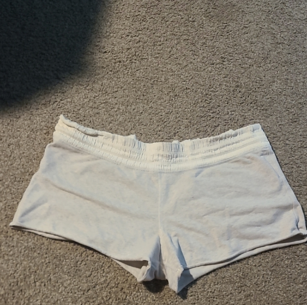 Lululemon Athletica White Athletic Shorts Lightweight Design